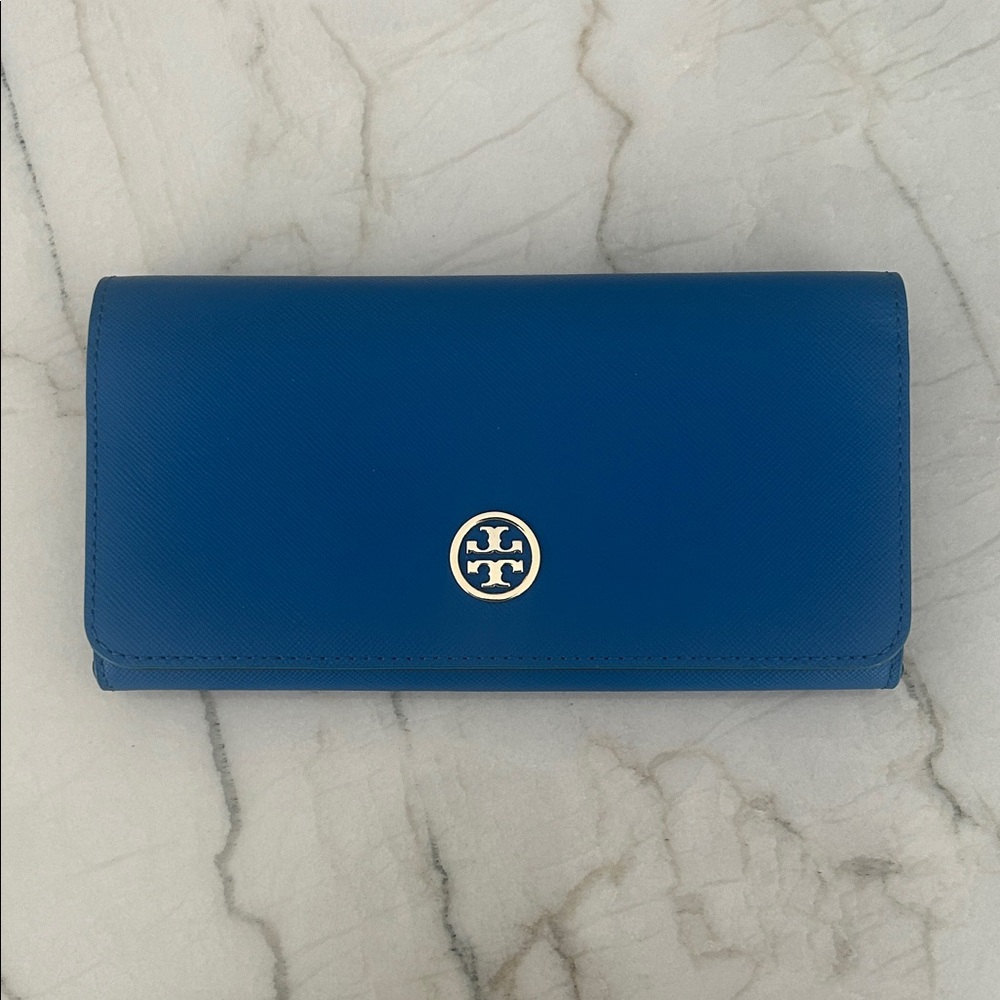 Tory Burch Royal Blue Wallet NWT
